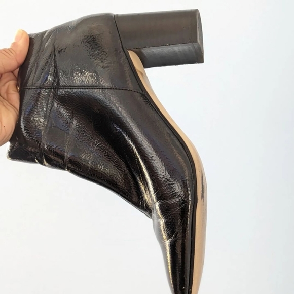 Marc Fisher Leather zip up booties - Picture 5 of 10